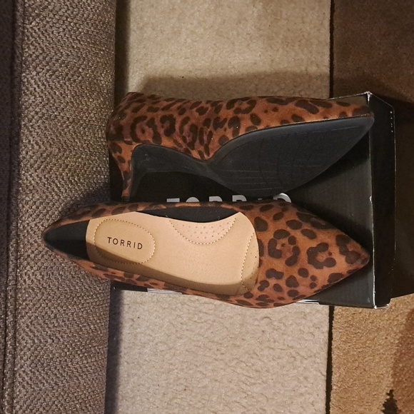 Torrid Animal Print Heels - Picture 2 of 3